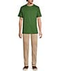 Murano Liquid Luxury Slim Fit Textured Short Sleeve T-Shirt - Image 3