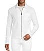 Murano Liquid Luxury Slim Fit Zip Shirt Jacket - Image 1
