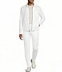 Murano Liquid Luxury Slim Fit Zip Shirt Jacket - Image 3