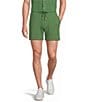 Murano Liquid Luxury Textured 5.5#double; Inseam Shorts - Image 1
