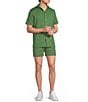 Murano Liquid Luxury Textured 5.5#double; Inseam Shorts - Image 3