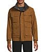 Murano Long Sleeve Stand Collar Bomber Jacket, Color:Bronze - Image 2