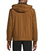 Murano Long Sleeve Stand Collar Bomber Jacket, Color:Bronze - Image 3
