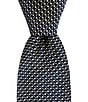 Murano Mini Circle Neat Narrow Poly Silk Tie - Image 2