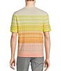 Color:Multi White - Image 2 - Modern Maritime Collection Stripe Short Sleeve Sweater