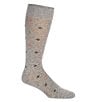Murano Neat Pattern Crew Dress Socks - Image 1