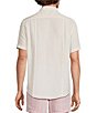 Murano Oaxaca Collection Classic Fit Textured Solid Short Sleeve Woven Shirt - Image 6