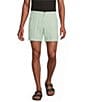 Murano Oaxaca Collection Linen Striped 5.5#double; Inseam Shorts - Image 1
