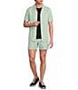 Murano Oaxaca Collection Linen Striped 5.5#double; Inseam Shorts - Image 3