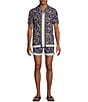 Murano Paisley Cabana Woven Top, Color:Multi - Image 3