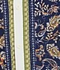 Murano Paisley Cabana Woven Top, Color:Multi - Image 4