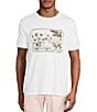 Murano Palm Springs Collection Classic Fit Screen Print Short Sleeve T-Shirt - Image 1