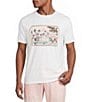 Murano Palm Springs Collection Classic Fit Screen Print Short Sleeve T-Shirt - Image 1