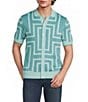 Murano Palm Springs Collection Jacquard Button Front Shirt - Image 1