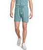 Murano Palm Springs Collection Coordinating Neoprene Knit 5.5#double; Inseam Shorts - Image 4