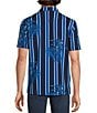 Murano Palm Stripe Cabana Camp Shirt - Image 2