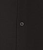 Murano Performance Athletic Fit Solid Stretch Long Sleeve Woven Shirt - Image 4