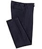 Murano Performance Stretch Alex Slim-Fit Suit Separates Flat-Front Dress Pants, Color:Navy - Image 1