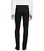 Color:Black - Image 2 - Performance Stretch Evan Extra Slim-Fit Suit Separates Flat-Front Dress Pants