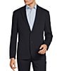 Murano Performance Stretch Slim-Fit Suit Separates Blazer, Color:Navy - Image 1