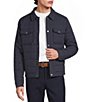 Murano Quilted Button Front Trucker Jacket - Image 1