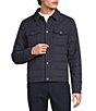 Murano Quilted Button Front Trucker Jacket - Image 2
