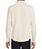 Murano Retro Revival Collection Slim Fit Solid Long Sleeve Woven Shirt - Image 2
