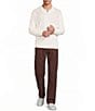 Murano Retro Revival Collection Terry Jacquard Johnny Collar Sweater - Image 3