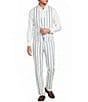 Murano Saronic Islands, Greece Collection Chenille Stripe Suit Separates Vest - Image 3