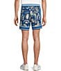 Murano Saronic Islands, Greece Collection Jacquard 5.5#double; Inseam Shorts - Image 2