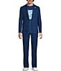 Murano Saronic Islands, Greece Collection Jacquard Slim Fit Suit Separates Jacket - Image 3