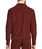 Color:Rustic Red - Image 2 - Slim Fit Cord Jacket