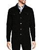 Color:Black - Image 1 - Slim Fit Cord Jacket