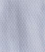 Color:Blue - Image 4 - Slim-Fit Diamond Print Long Sleeve Woven Shirt