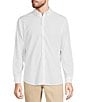 Color:White - Image 1 - Collezione Collection Slim-Fit Non-Iron Solid Long-Sleeve Woven Shirt