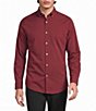 Murano Slim Fit Performance Solid Long Sleeve Woven Shirt - Image 1