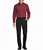 Murano Slim Fit Performance Solid Long Sleeve Woven Shirt - Image 3