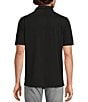 Murano Slim Fit Performance Solid Short Sleeve Coat Front Woven Shirt - Image 2