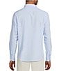 Murano Slim Fit Performance Stretch Printed Long Sleeve Woven Shirt, Color:Light Periwinkle - Image 2