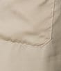 Murano Slim Fit Sateen Solid Long Sleeve Woven Camp Shirt, Color:Beige - Image 4