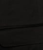 Murano Slim Fit Solid Sateen Suit Separates Jacket, Color:Black - Image 4