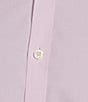 Color:Soft Lilac - Image 4 - Slim Fit Solid Poplin Short Sleeve Woven Shirt