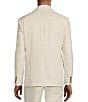 Color:Ecru - Image 2 - Slim Fit Window Plaid Suit Separates Jacket