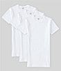 Color:White - Image 1 - Solid Crewneck T-Shirt 3-Pack
