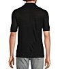 Murano Solid Full-Zip Short Sleeve Knit Coat Front Shirt - Image 6