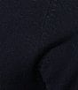 Murano Solid Performance Textured Long Sleeve Turtleneck Sweater, Color:Navy - Image 4