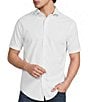 Murano Solid Poplin Short Sleeve Woven Shirt - Image 1