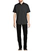 Murano Solid Poplin Short Sleeve Woven Shirt - Image 3