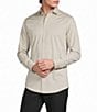 Murano Solid Sateen Classic Fit Long Sleeve Woven Shirt - Image 5