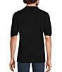 Murano Solid Short Sleeve Polo Sweater - Image 2